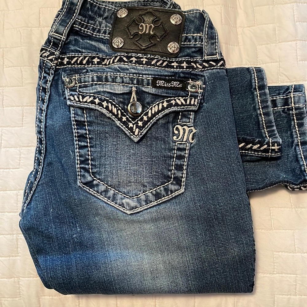 Miss Me Skinny Jeans, Size 26
